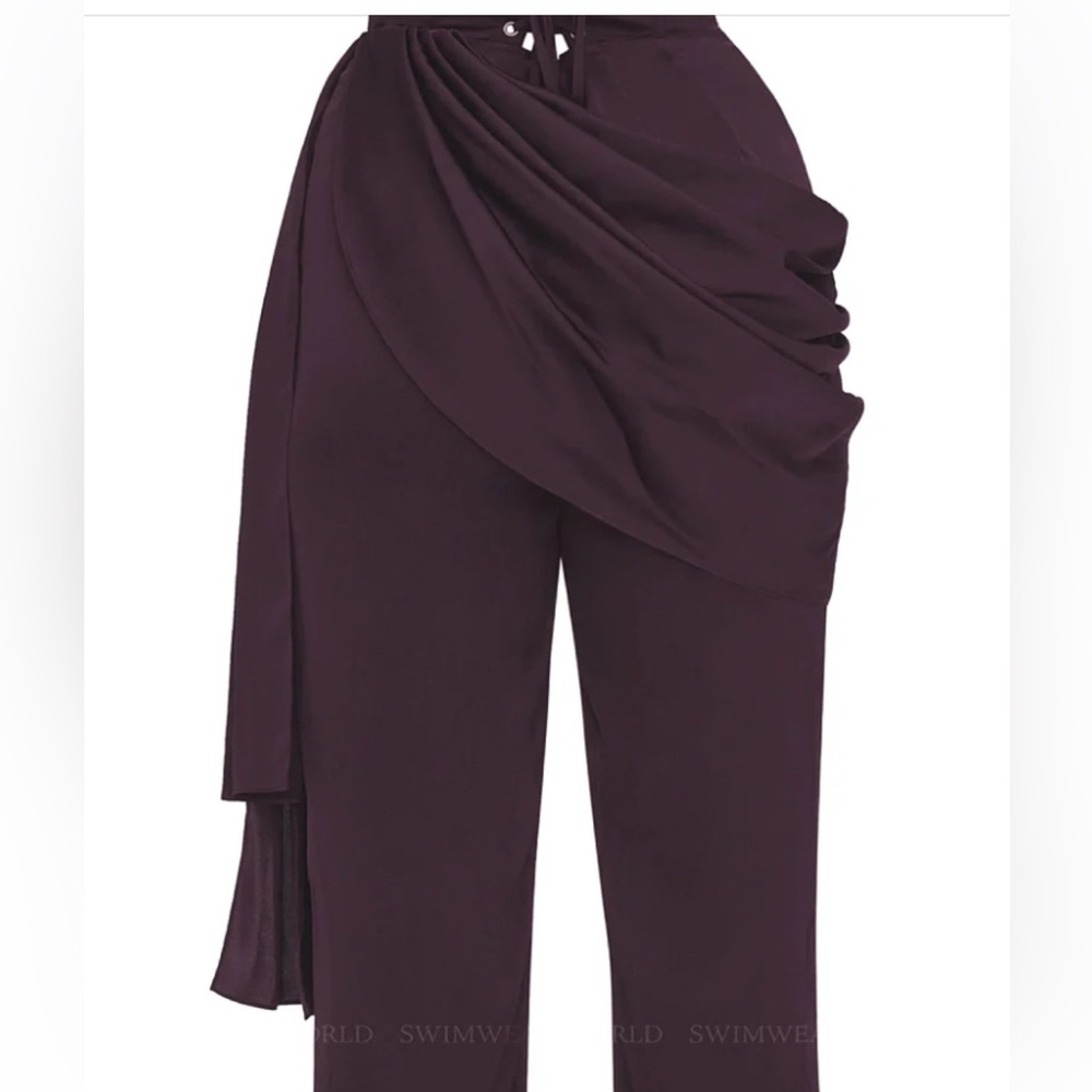 NWT Andrea Iyamah Berry Loti Pants - Picture 4 of 16